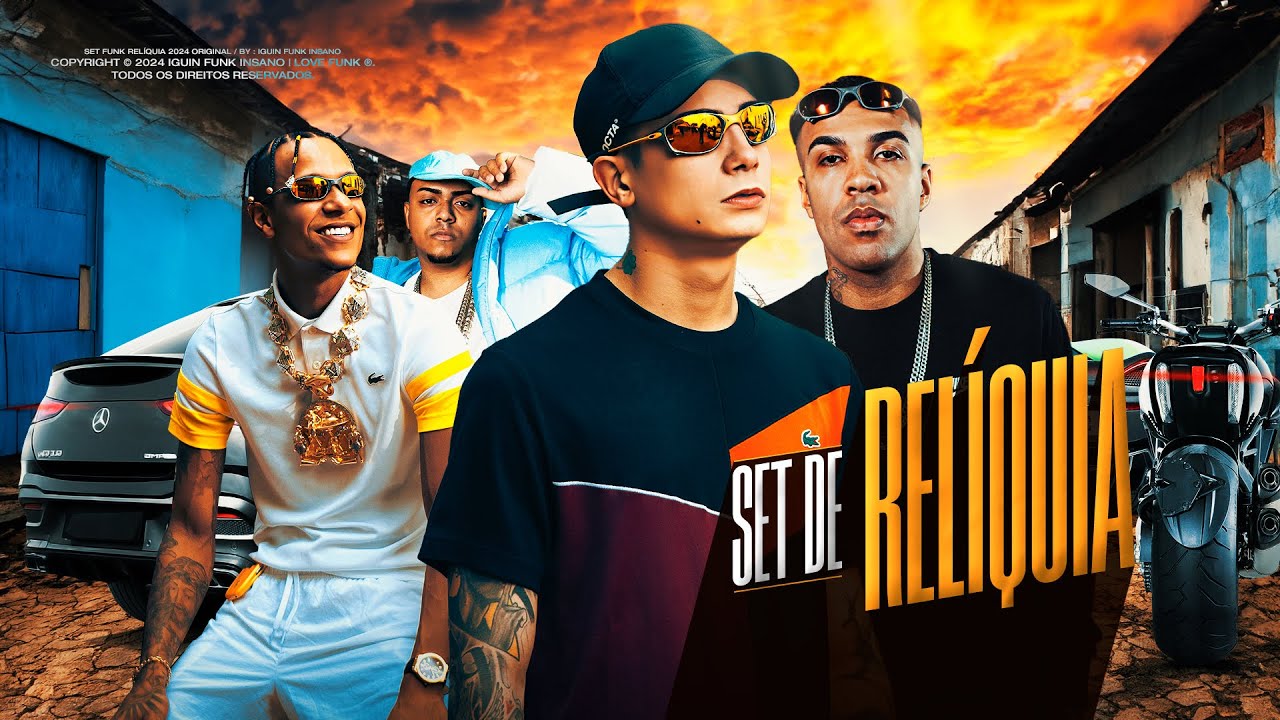 SET FUNK DE RELÍQUIA - MC Hariel, MC Cebezinho, MC Lipi, MC Paulin da Capital, Kadu (Set Funk 2024)