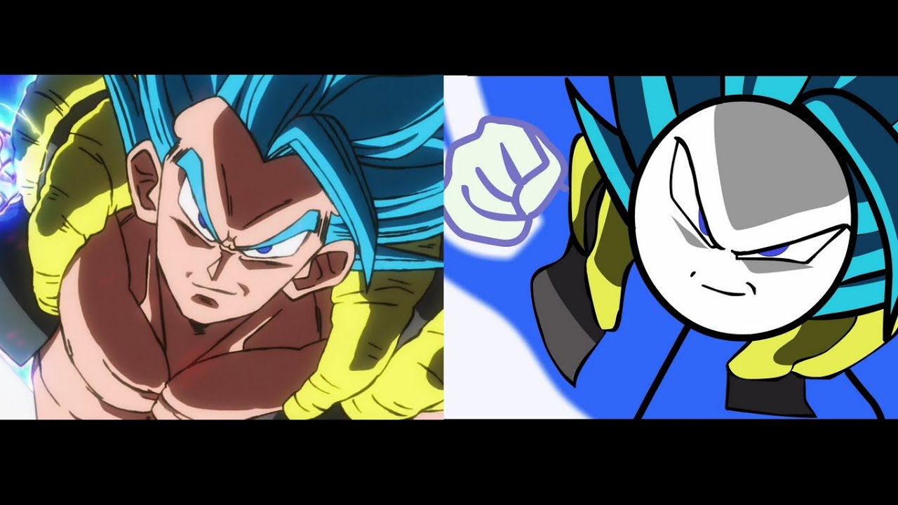 Gogeta Vs Broly Final (Stickman Style Animation) Parody | 1000 Subscribers Special
