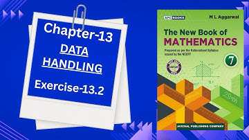 Exercise 13.2 (DATA HANDLING) Chapter-13 Class-7 ML Aggarwal NCERT CBSE MATH