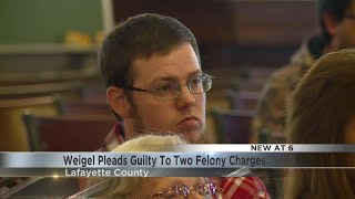 Weigel Pleads Guilty To Two Felony Charges