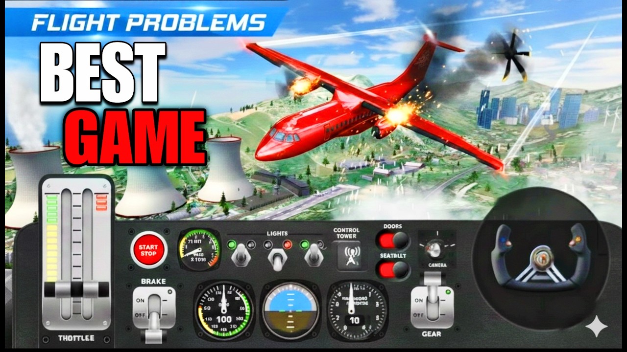 Airplane Flight Pilot Simulator – Exciting Flight Adventure ✈️ | Part 1