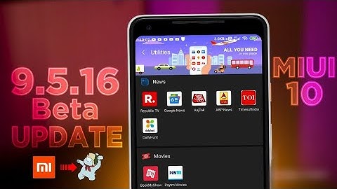 MIUI 10 9.5.16 Global Beta PIE Update | Awesome Update With too Many New Features | 😍