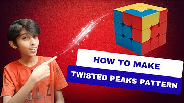 Twisted Peaks Pattern | 3x3 Rubik