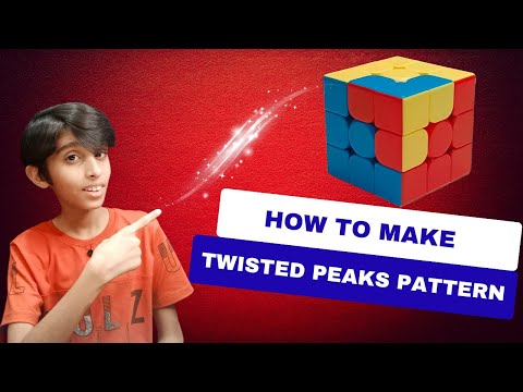 Twisted Peaks Pattern | 3x3 Rubik's Cube {Pattern Series} | THE CUBE CORNER