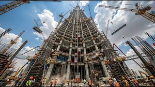 Inside the Mega Construction of Jeddah Tower – Bigger Than You Ever Imagined (Full Process)