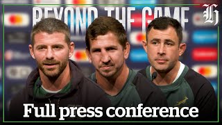 In full: Springboks press conference with Felix Jones & plans to defeat All Blacks | nzherald.co.nz