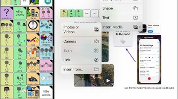 App Smashing in Split View: Weave Chat AAC + Apple Freeform + Apple Voice Memos (all totally free)