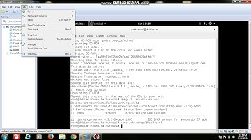 cara install DHCP di debian 8 VMWARE !!!