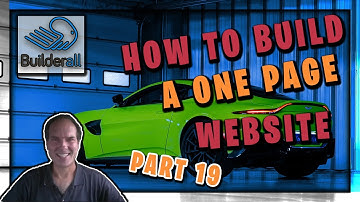 How To Build A 1 Page Website Builderall Tips Part 19