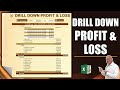 How To Create A Drill Down Profit &amp; Loss Statement In Excel From Scratch [+ FREE DOWNLOAD]