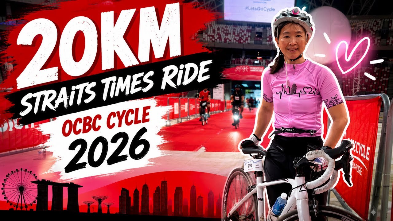 The Most Fun 20KM Ride Ever?! 🚴‍♀️ OCBC Cycle Singapore - YouTube