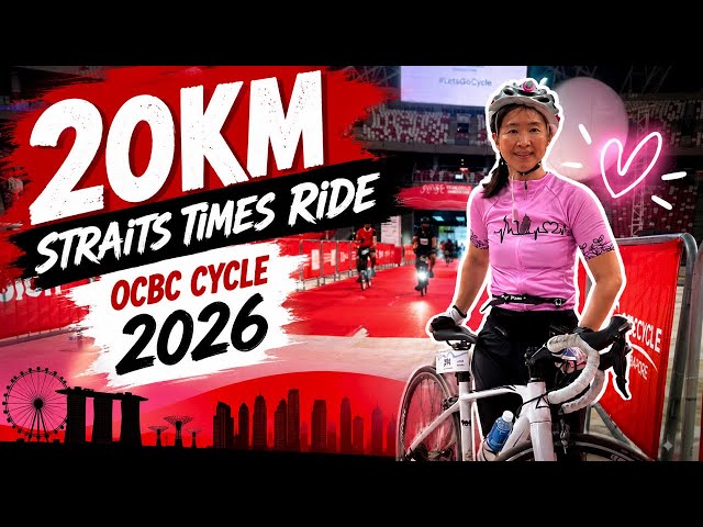 The Most Fun 20KM Ride Ever?! 🚴‍♀️ OCBC Cycle Singapore - YouTube