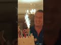 شاهد كيف احتفلت مطربة الاحساس اليسا بعيد ميلادها 50