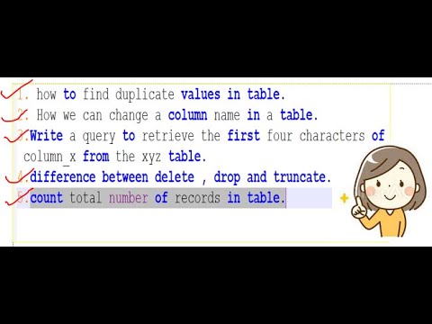 Top 5 SQL interview question||MySQL query interview question||Most ...