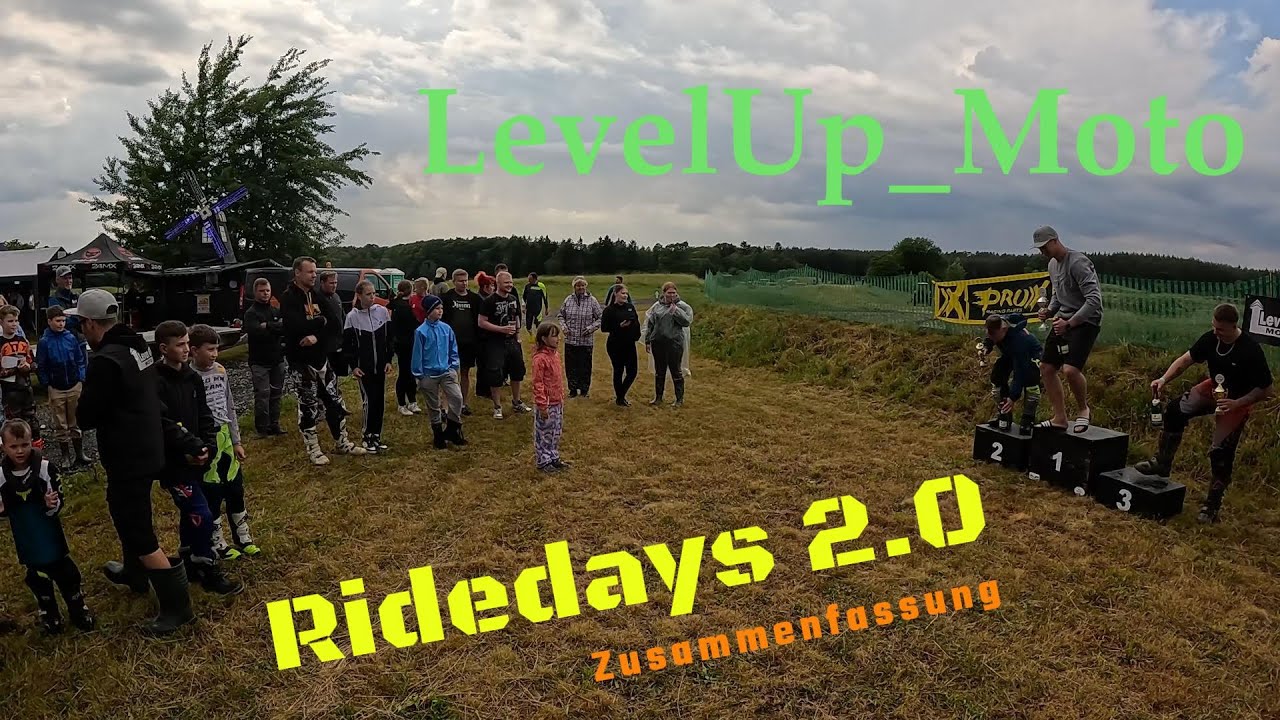 LevelUp_Moto Ridedays Zusammenfassung 2024 Motocross Level Up Moto