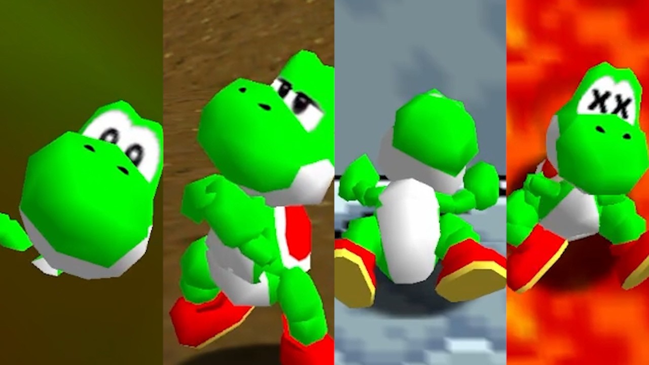 All New Game Over Animations with Yoshi in Super Mario Star Road