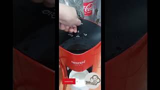 Lets make #coffee using #Nescafe RedMug Machine.#RedMugMachine #coffeelover #latte #cappuccino #kape