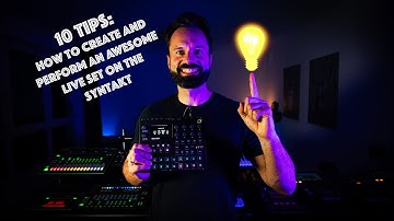 Elektron Syntakt: 10 tips on how to create and perform a live set