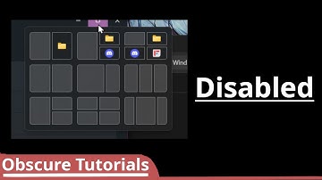 How To Disable Snap Layouts in Windows 11 (2025)