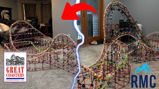 I made a GCI Coaster from an RMC out of KβNEX!