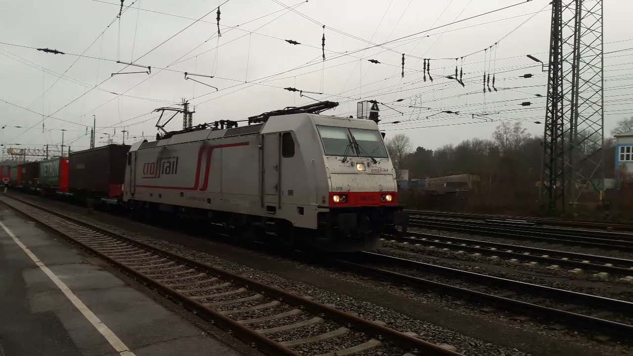 Bombardier TRAXX "186 903-1" Crossrail Benelux • WETRON KLV • Containerzug • multimodal