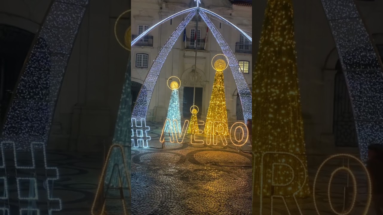 Aveiro, Portugal Navidad 2021