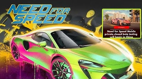 NFS Tencent Leak Gameplay/Mobile
