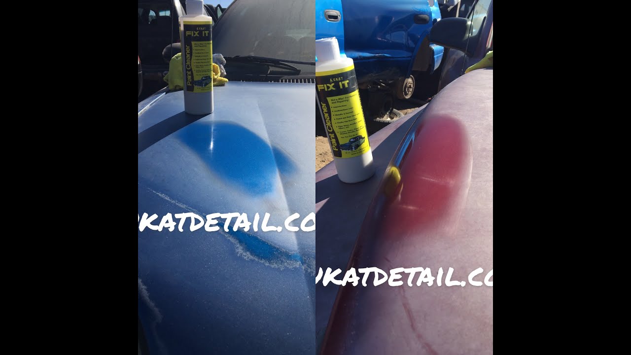 How To Restore Old Car Paint Like New YouTube