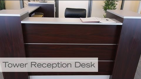 Tower Reception Desk | National Business Furniture