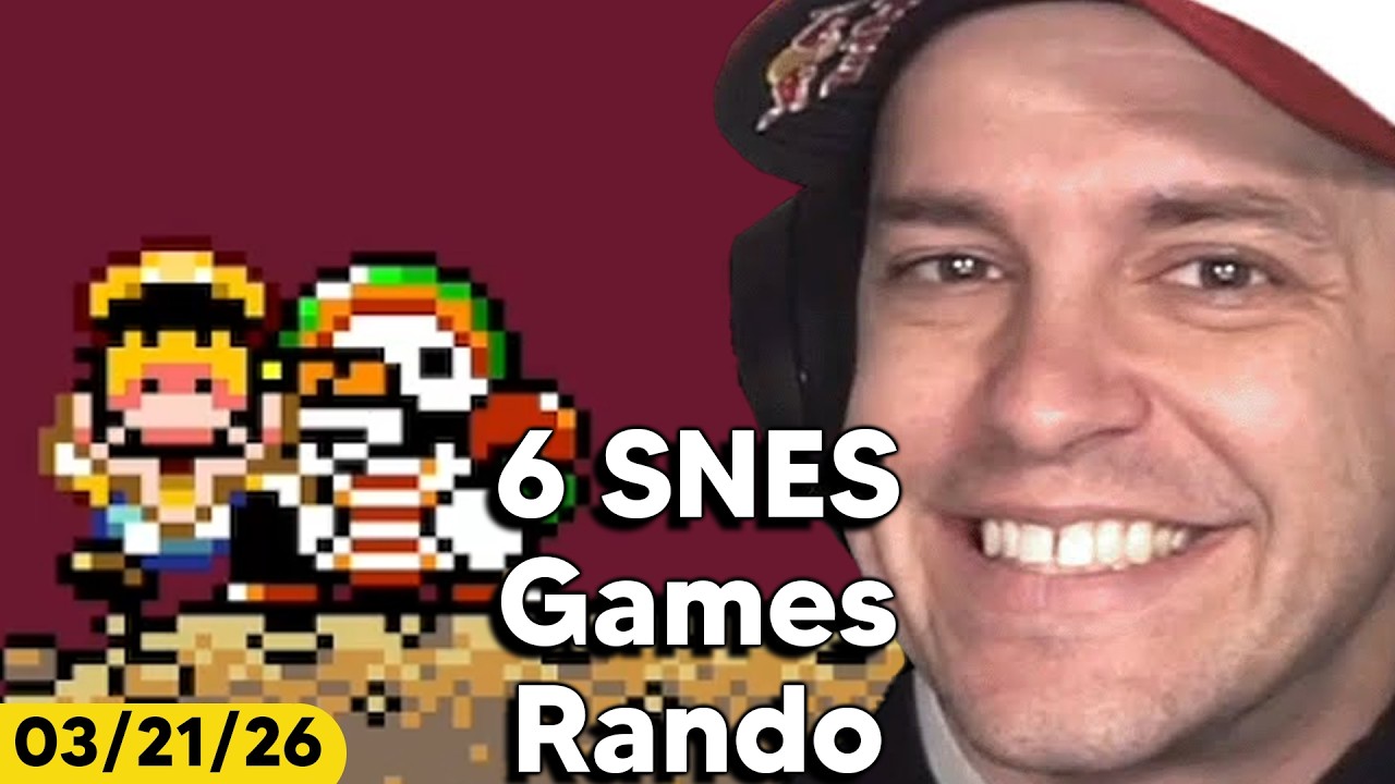 This SMW Randomizer SLAPS in this HUGE 6 SNES Game Randomizer - YouTube