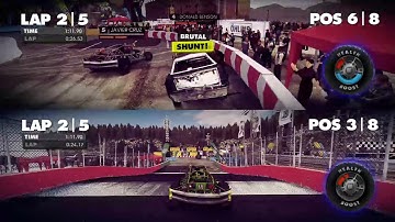 Split. screen. Fun on. Dirt Showdown.W/ DIRTYoGOMEZ