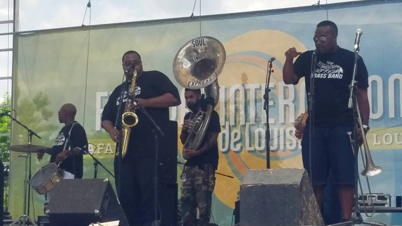 Soul Express Brass Band, Opelousas, LA YouTube