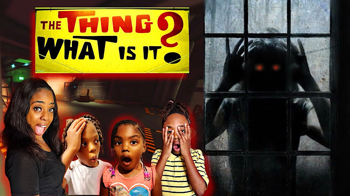WE FINALLY SAW THE CREEPY THING