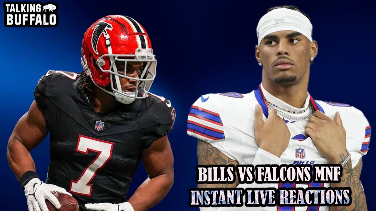 Bills vs Falcons MNF Instant Live Reaction