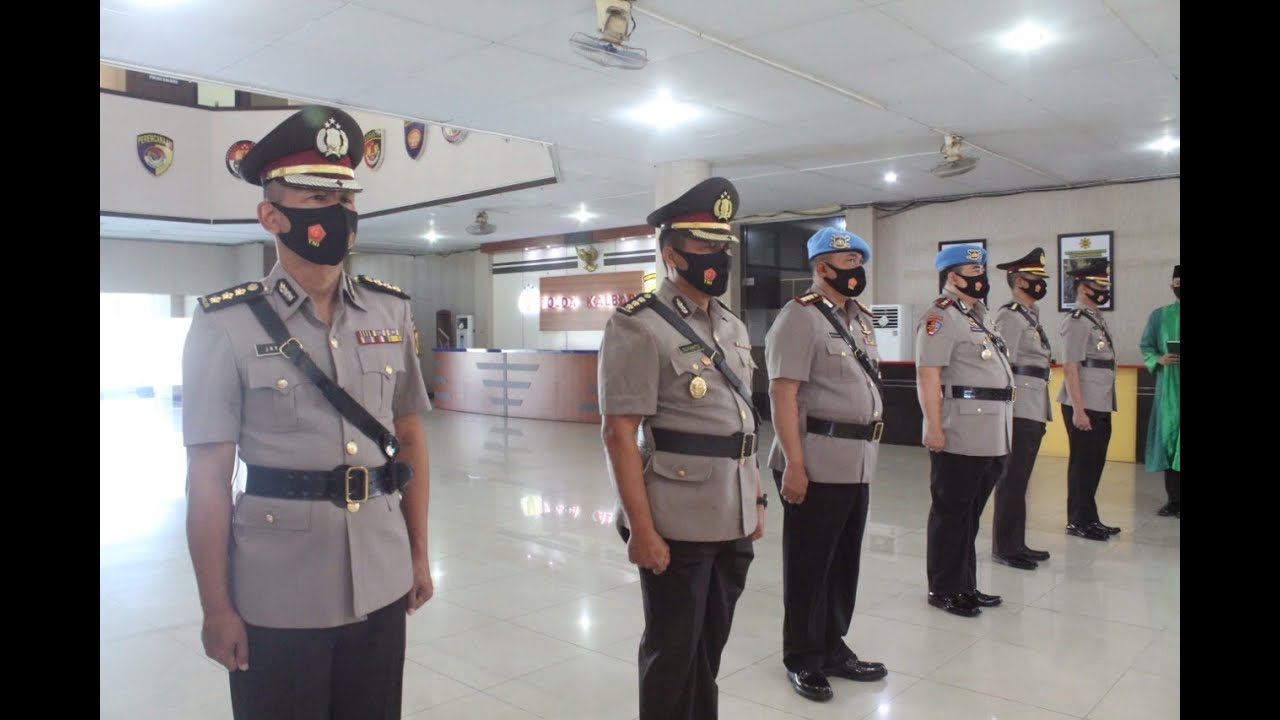 Sertijab Karoops, Kabidpropam & Kabidkeu Polda Kalbar