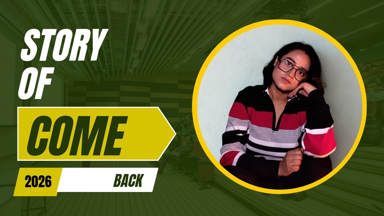 Comeback is always better than a Setback 