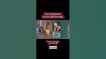 The Simpsons at the Edinburgh Fringe Festival