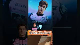 Colapinto no hizo DNF, los niños sonríen