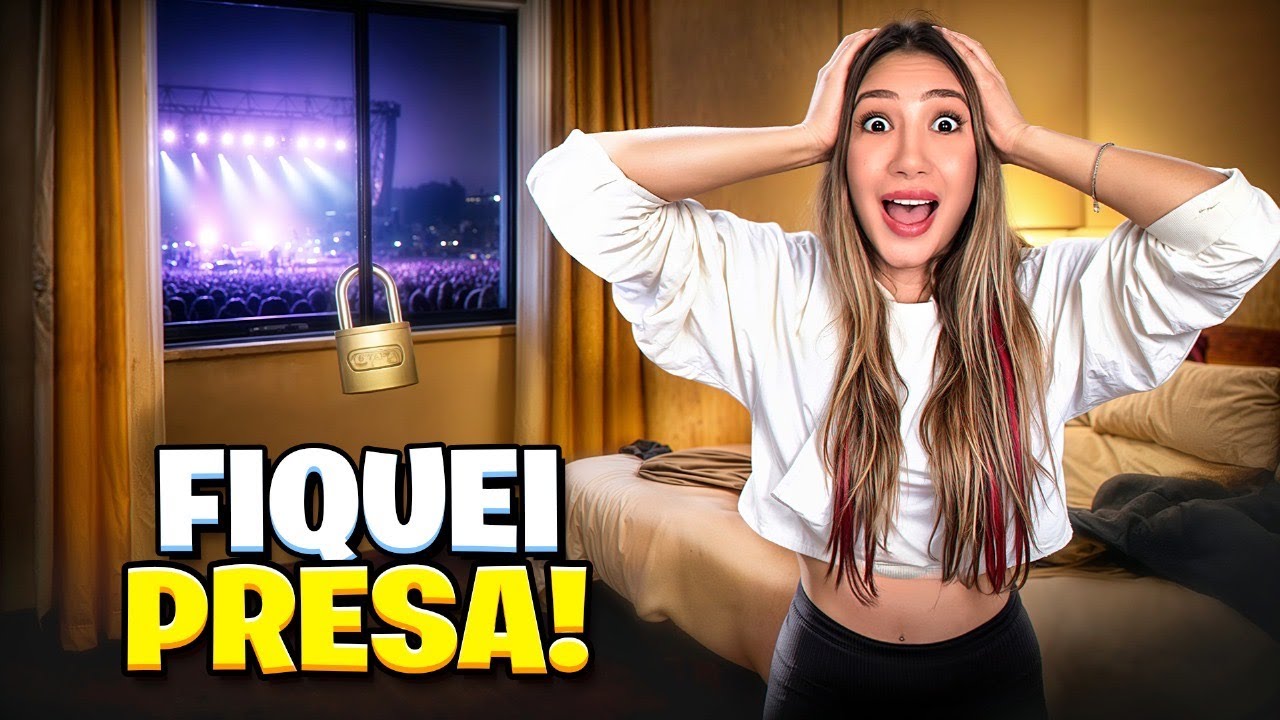 FIQUEI PRESA NO HOTEL *NÃO VOU MAIS FAZER O SHOW