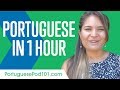 Learn Portuguese in 1 Hour - ALL You Need to Speak Portuguese