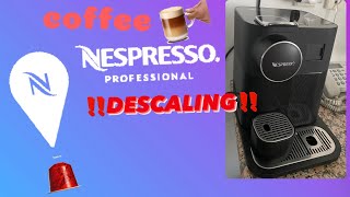 Очистить машину для кофе Nespresso Delongi. Что значит индикатор «DESCALING”?