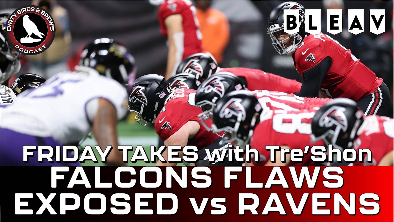 Falcons flaws exposed against Ravens: Takes with Tre'Shon
