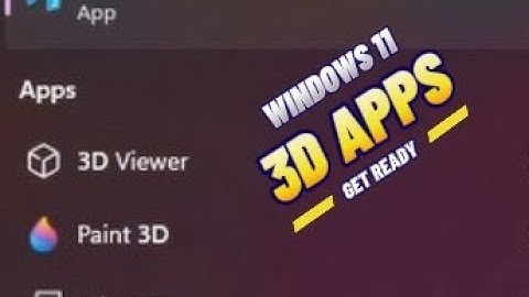 Windows 11 3d Builder Features