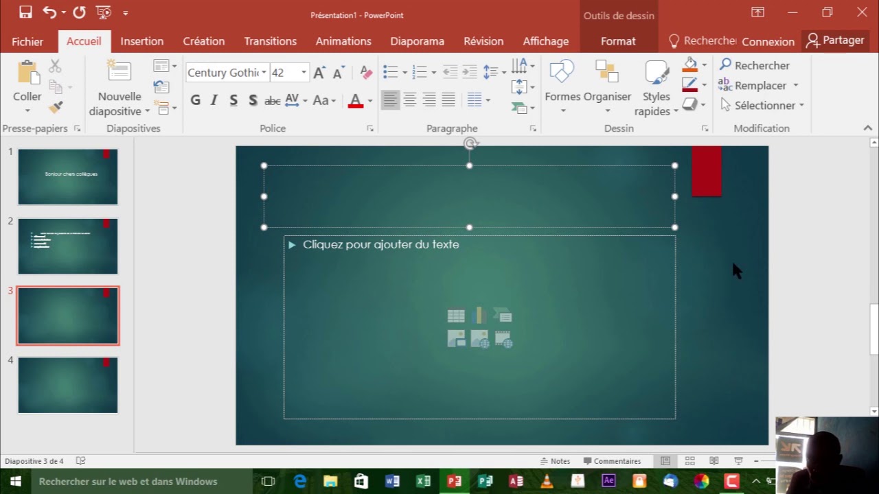 Comment faire un Diaporama avec PowerPoint - YouTube