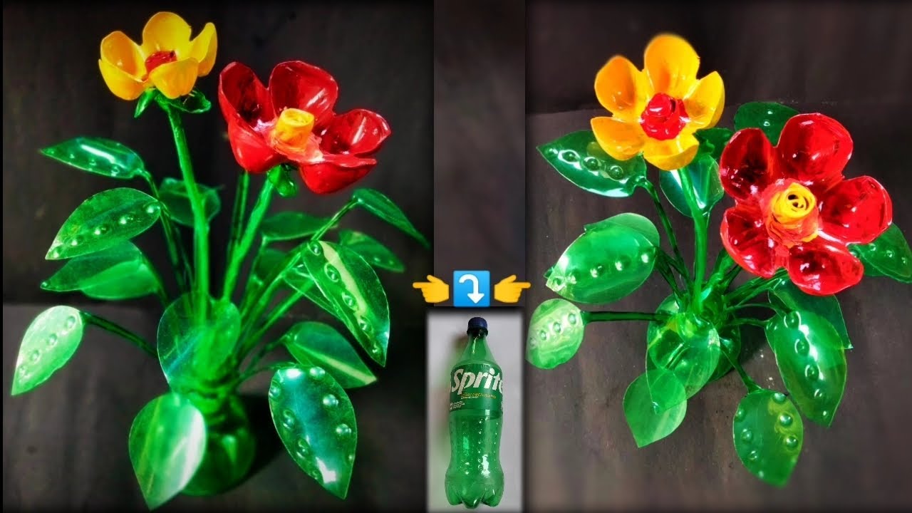 Bottle And Design Beautiful | Sprite Bottle Beautiful | Video Follow Beautiful | School Video