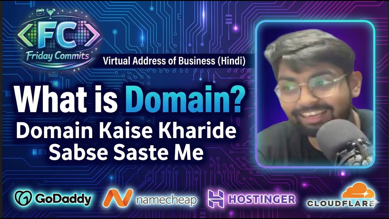 What is Domain? | Domain Kaise Kharide Sabse Saste Me | Virtual Address of Business (Hindi)