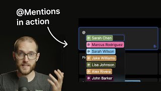 Using @Mentions in Rundown Studio