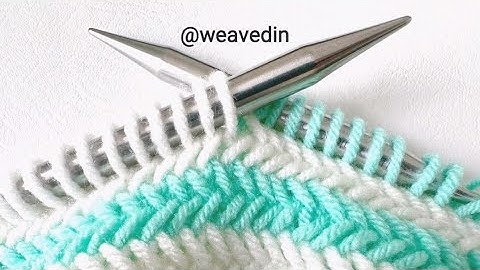 How to Knit. Easy Knitting Pattern for all levels.