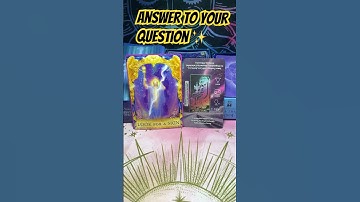 Answer To Your Question ✨#reading #oraclereading #questionanswer #message #fyp