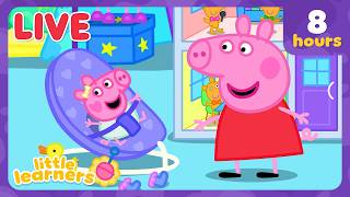 🔴 LIVE! Peppa Pig Learns About Life With Baby EVIE! 🍼🐷 | Peppa Pig Tales Full Episodes